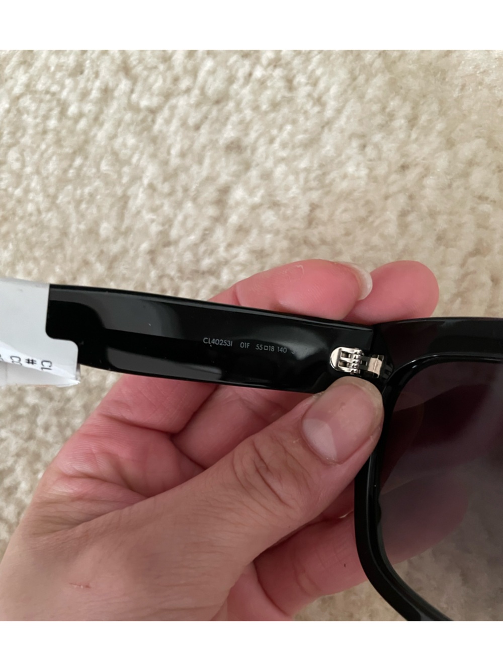 Celine Triomphe 55MM Geometric Sunglasses - Picture 4 of 5